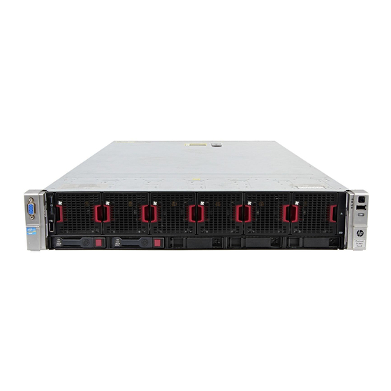 HP ProLiant DL560 Gen8 Maintenance And Service Manual