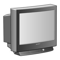 Sony KV-25F3U Service Manual