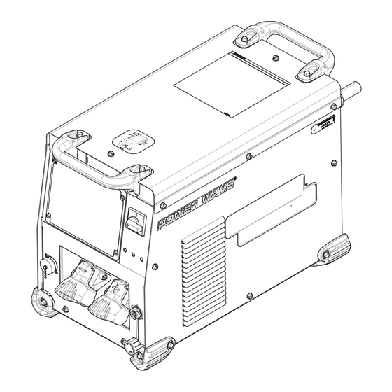 Lincoln Electric Power Wave E500 Operator's Manual