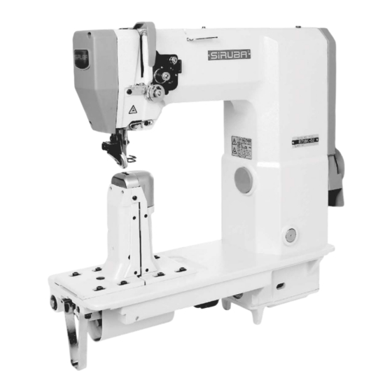 Siruba R718K Instruction Book & Parts Catalogue