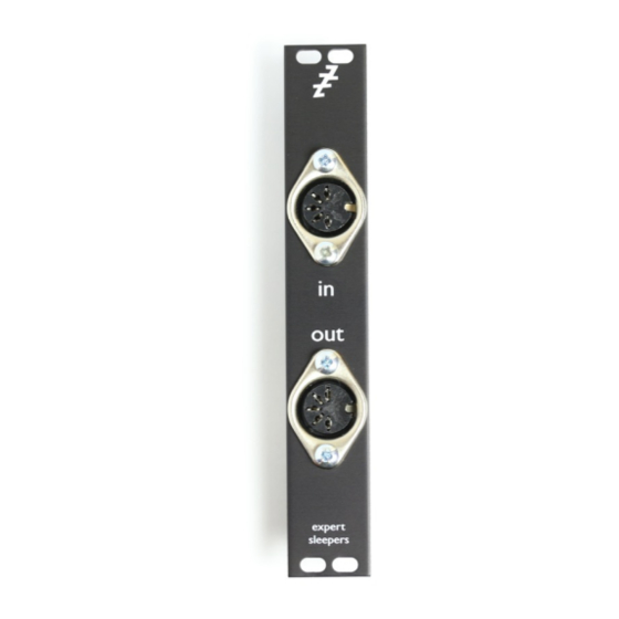 Expert Sleepers Select Bus breakout Assembly Instructions Manual