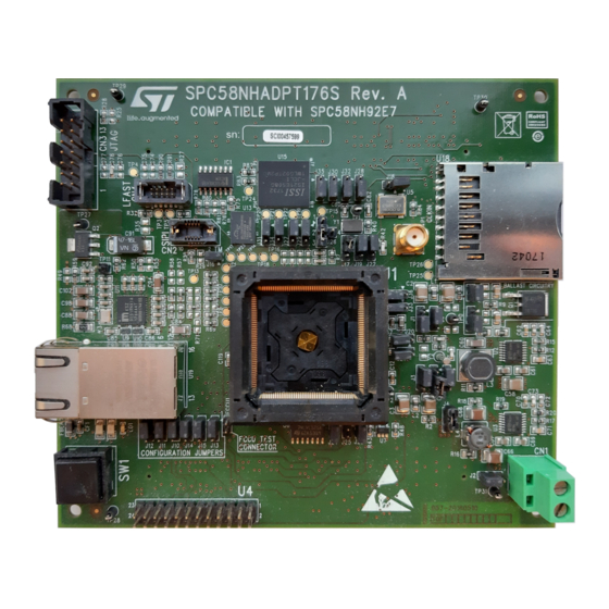 ST SPC58NHADPT176S Manuals