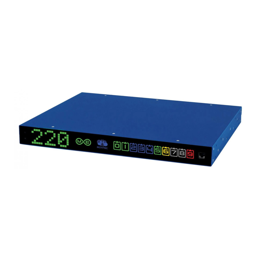 RCNTEC RPCM Series User Manual