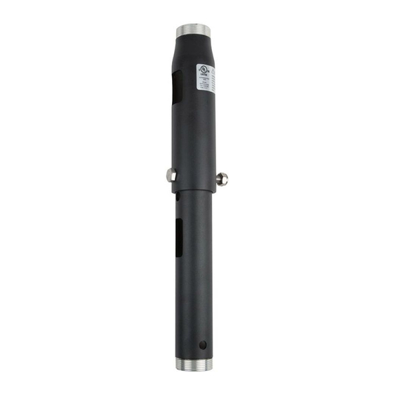 SunBriteTV SB-POLE-A-S-BL Quick Start Manual