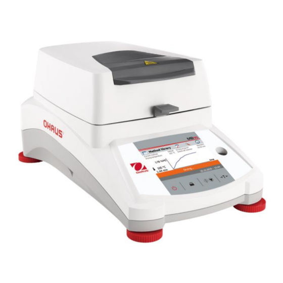 OHAUS MB95 Instruction Manual