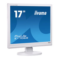 Iiyama ProLite E1706S-1 User Manual