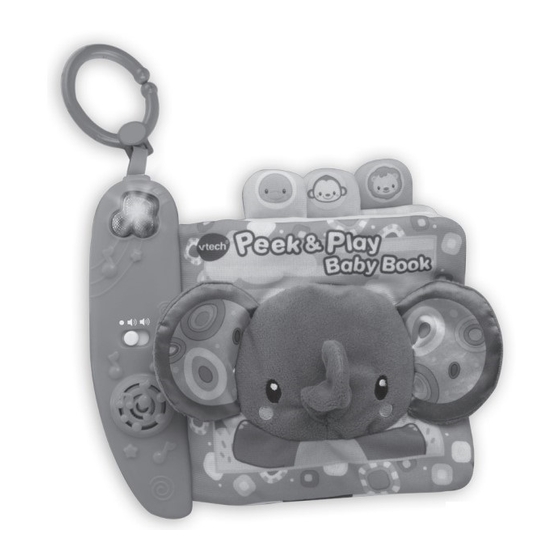 VTech Baby Peek & Play Baby Book User Manual