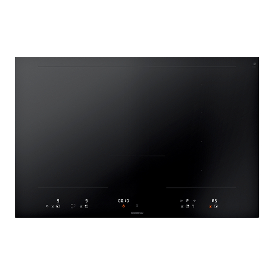 Gaggenau VI 482 Instruction Manual