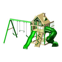 Gorilla Playsets Mountaineer Treehouse 1500CWF Installation Instructions Manual