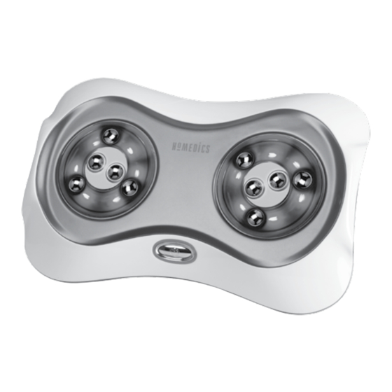 HoMedics FMS-150H Instruction Manual And Warranty