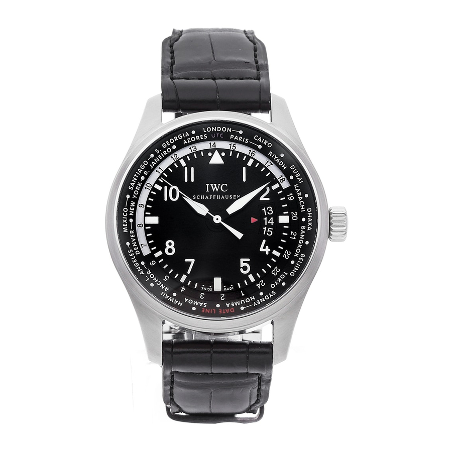 iwc 3262 Operating Instructions Manual