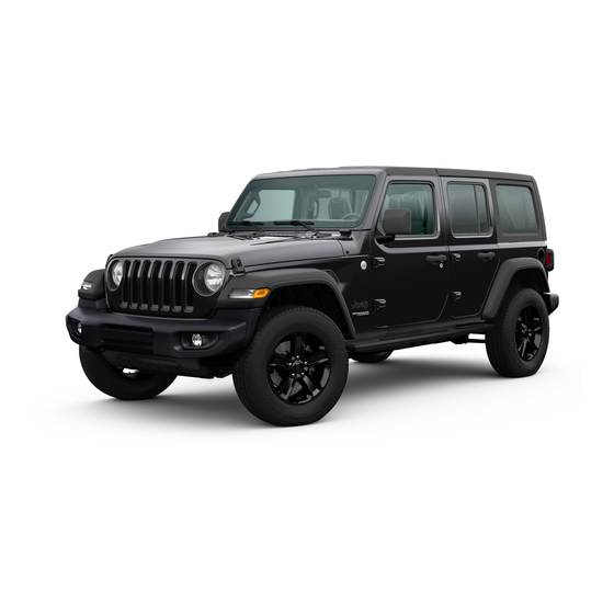 Jeep WRANGLER 2021 Owner's Manual