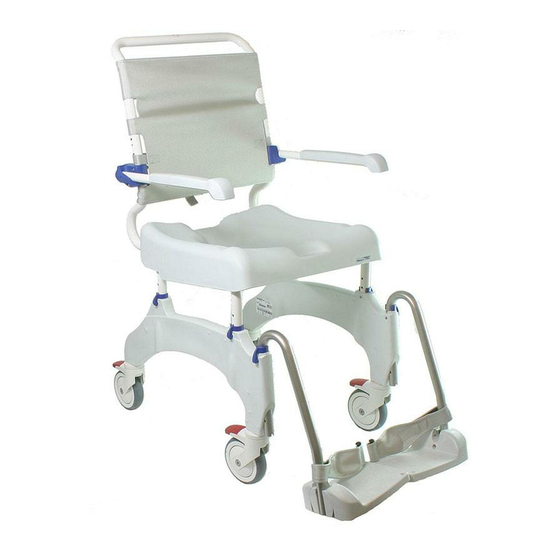 Aquatec OCEAN Shower Chair Manuals