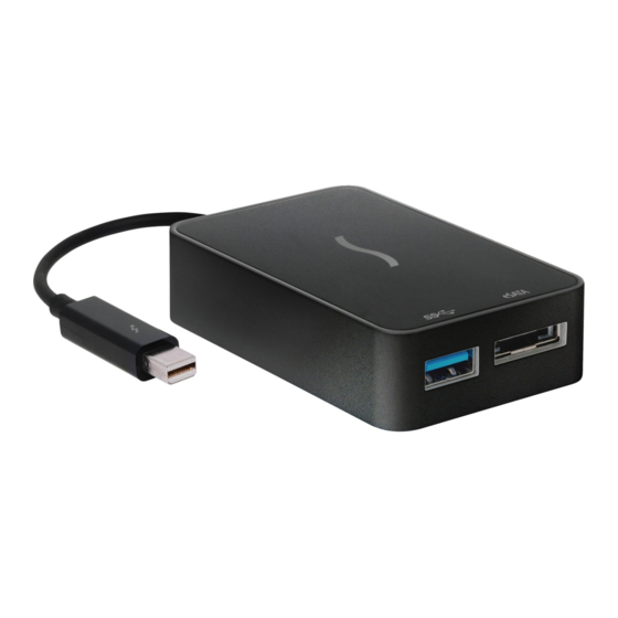 Sonnet Thunderbolt Quick Start Manual