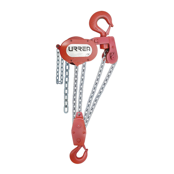 Urrea 46300 User Manual And Warranty
