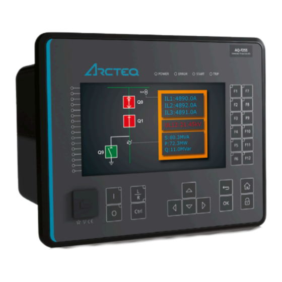 Arcteq AQ-F255 Instruction Manual