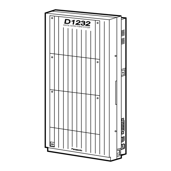 Panasonic KX-TD816NE Manuals