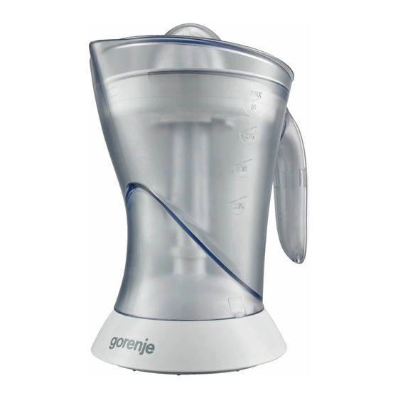 Gorenje CJ 40 W Manuals