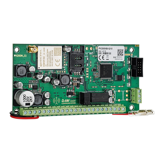 EBS PX200NB Installation And Programming Manual