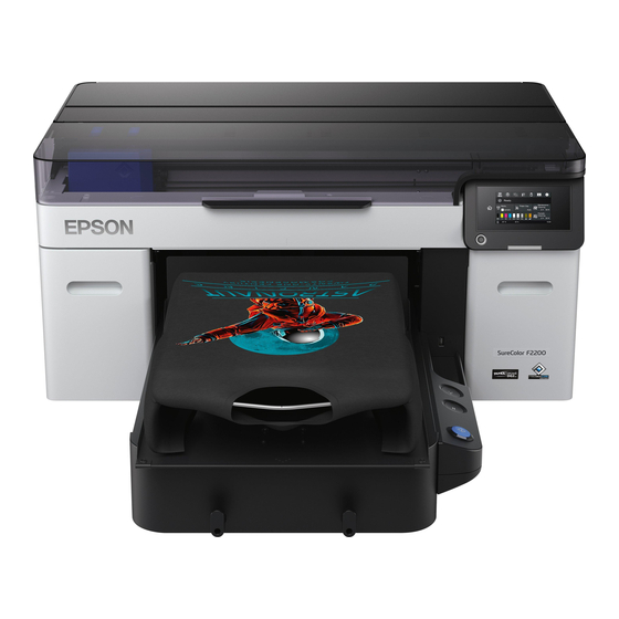 Epson SC-F2250 Setup Manual