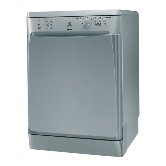 Indesit DFP 273 Operating Instructions Manual