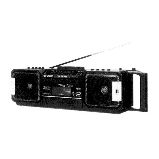 Sharp WQ-T281Z Service Manual