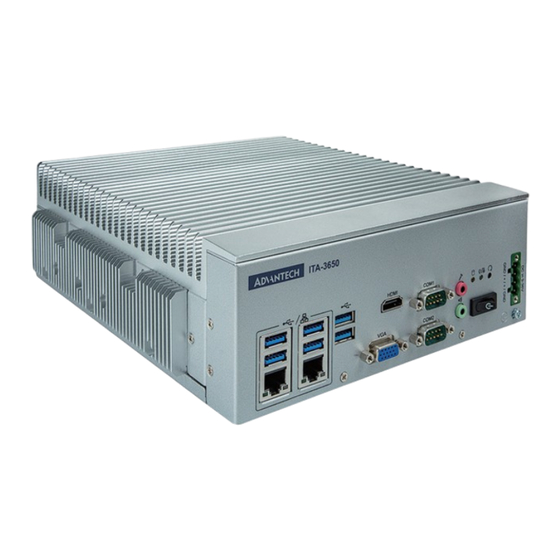 Advantech ITA-3650T Series User Manual