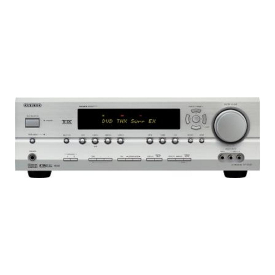 Onkyo HT HT-S990THX Instruction Manual