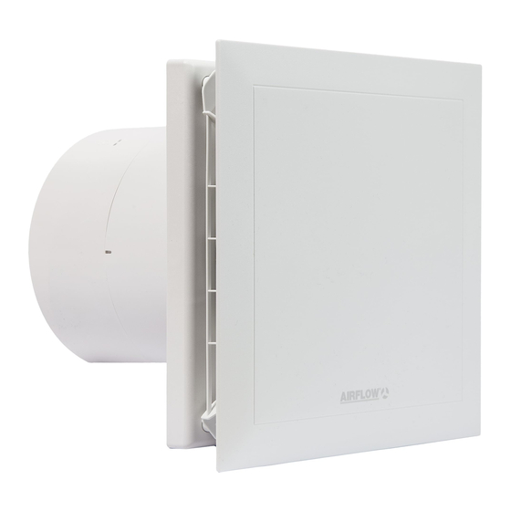 Airflow QT 150HT Installation And Operating Instructions Manual
