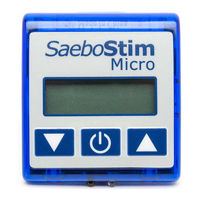 Saebo SaeboStim Micro Instruction Manual