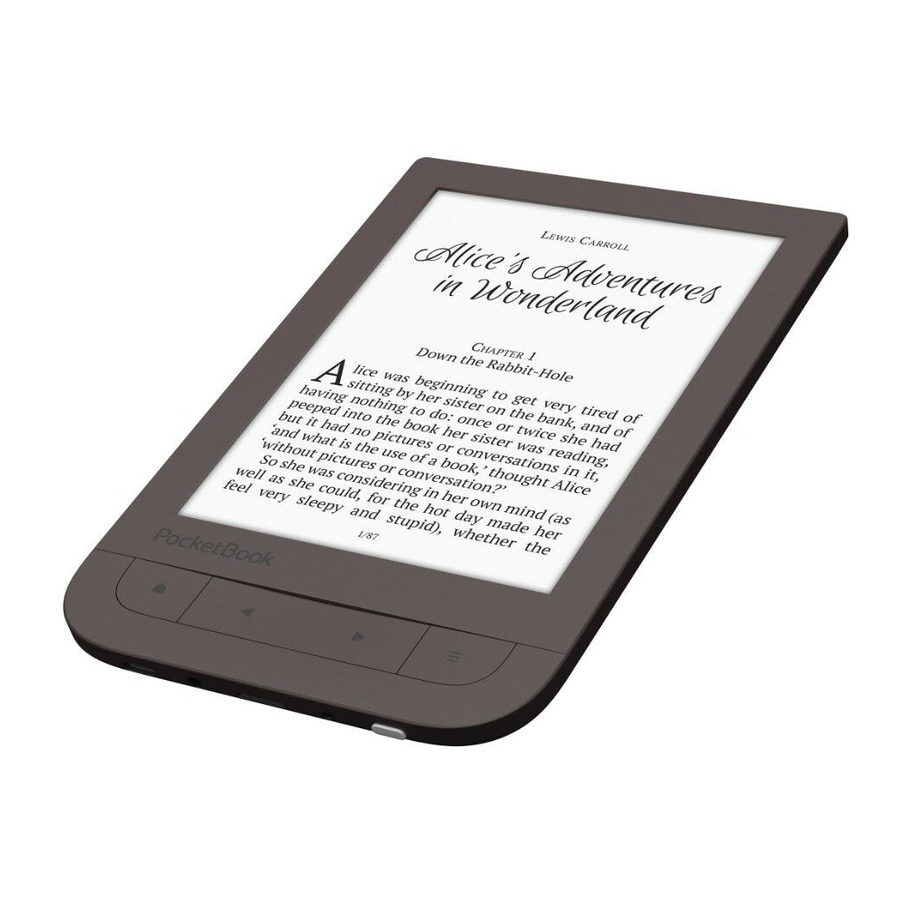 Pocketbook Touch HD User Manual