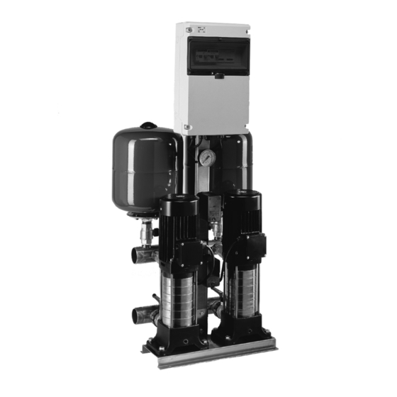 Grundfos Hydro Dome CHV 2-50 Installation And Operating Instructions Manual