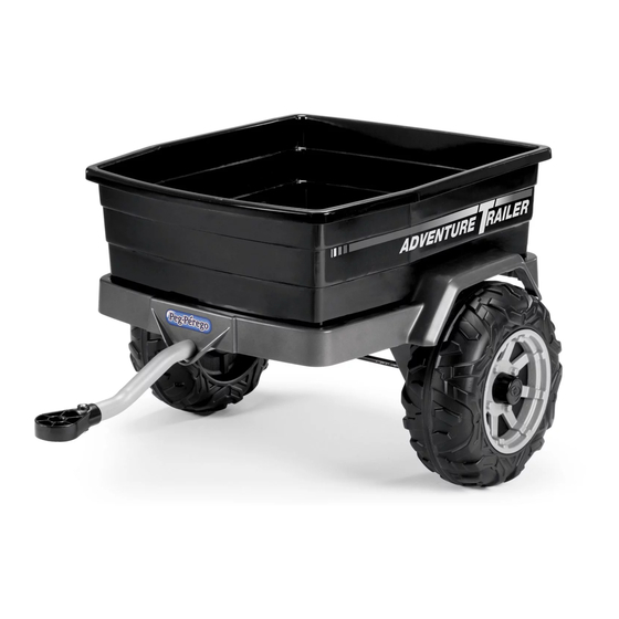 Peg-Perego ADVENTURE trailer Use And Care Manual
