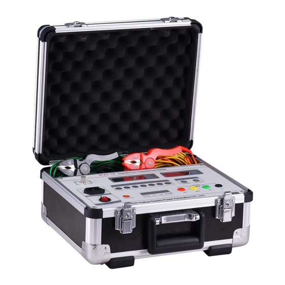 HVTest HTZZ-1A Manual