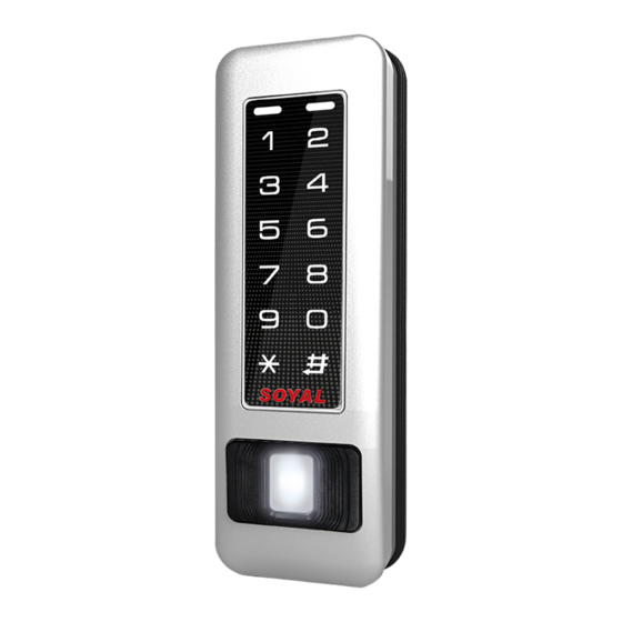 Soyal AR-331-E Manual