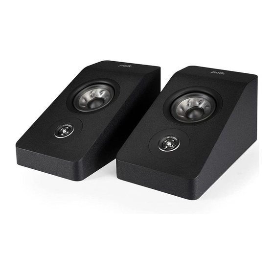 Polk Mono Reserve R900 Owner's Manual