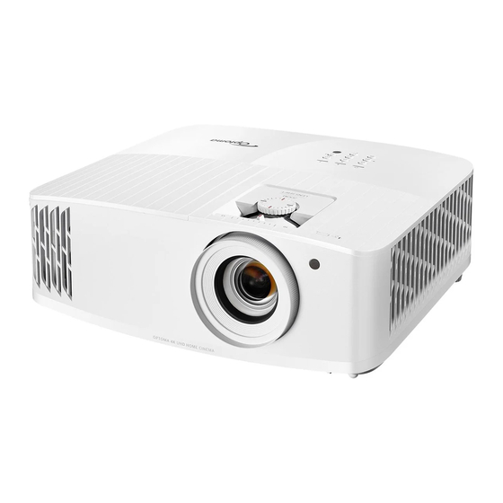 Optoma UHD55 User Manual