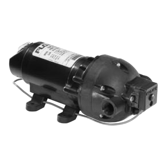 Xylem FLOJET Triplex Series Instruction Manual