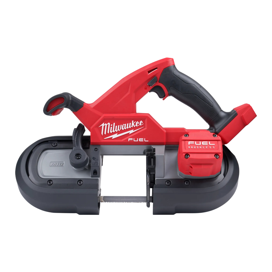 Milwaukee M18 FUEL 2829S-20 - COMPACT DUAL TRIGGER BAND SAW Manual