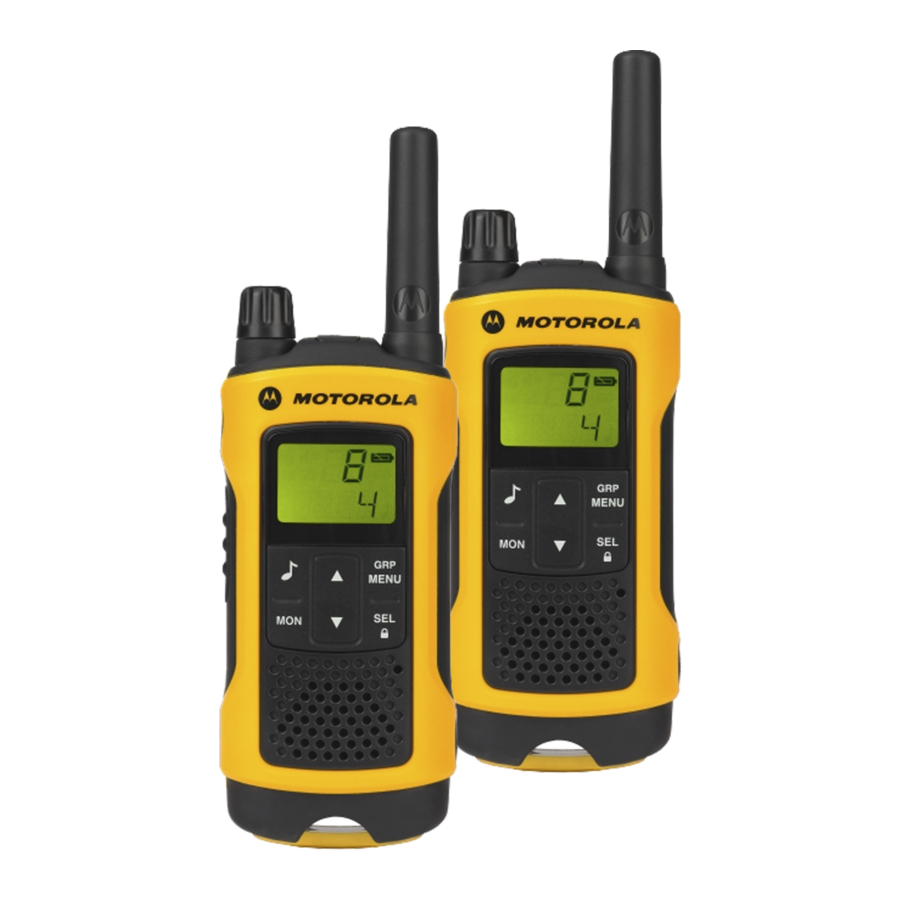 Motorola T80, T80 EXTREME Manual