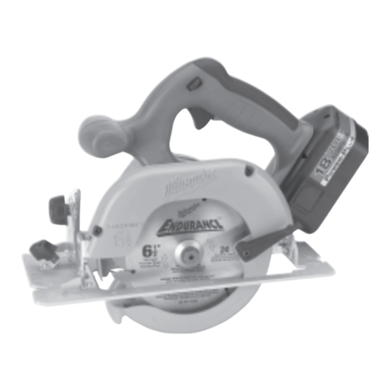 Milwaukee 6310-20 Operator's Manual