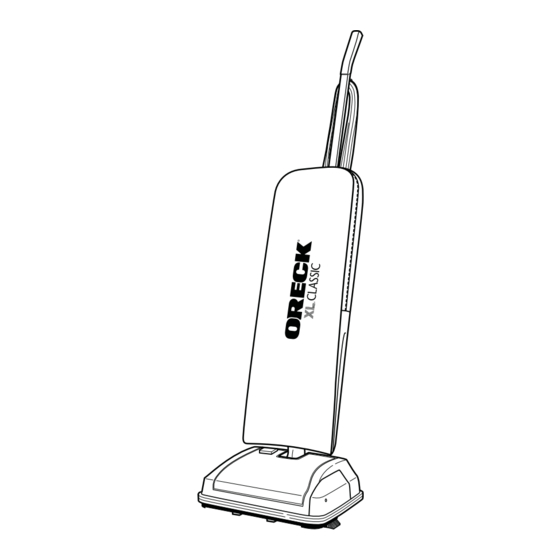 Oreck CLASSIC SERIES U2251 User Manual