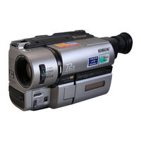 Sony Handycam video 8 XR CCD-TRV35E 8 Operating Instructions Manual