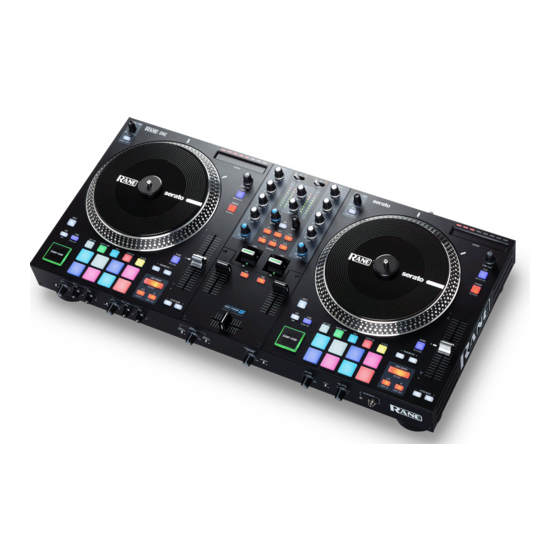 Serato Rane ONE User Manual