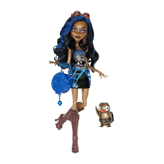 Mattel Monster High BDD92 Instructions