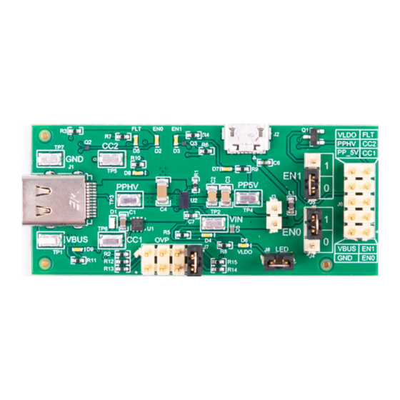 Texas Instruments TPS66020EVM User Manual