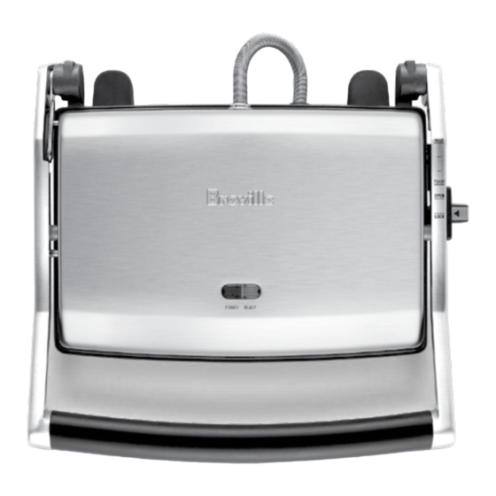 Breville Toast & Melt BSG540 Instruction Book