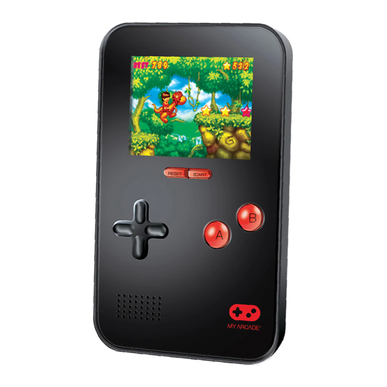 My Arcade GO GAMER PORTABLE User Manual
