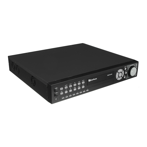 EverFocus EDR HD-4H4 Quick Reference Manual