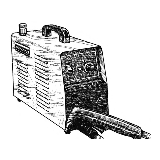Lincoln Electric PRO-CUT 25 SVM149-A Service Manual
